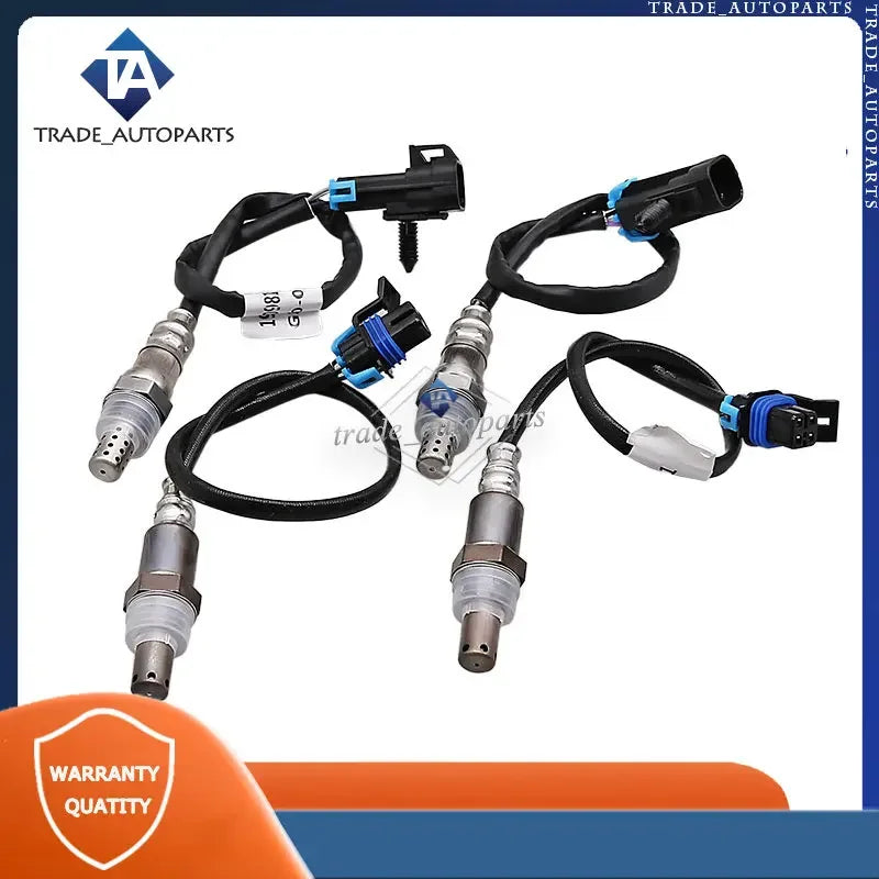 234-4258 234-4337 Oxygen Sensor 4PCS For 2008-2009 Hummer H2 2010-2013 Chevrolet Silverado 1500 Upstream & Downstream 12609456
