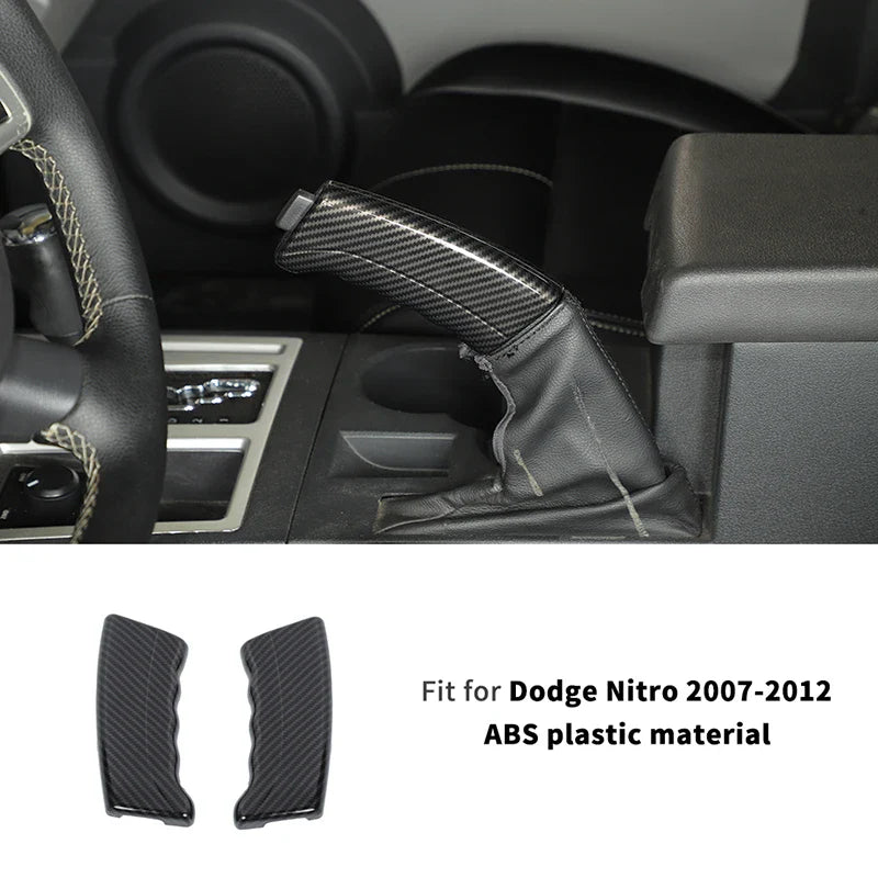 ABS Interior Central Control Steering Wheel Reading Light Decoration Cover For Dodge Nitro 2007-2012 Car Interior Accessories