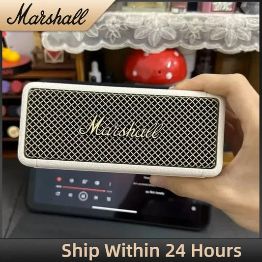 MARSHALL Emberton II Wireless Bluetooth Speaker Stereo Bass Sound Outdoor Portable Speakers, IP67 Waterproof and Dustproof