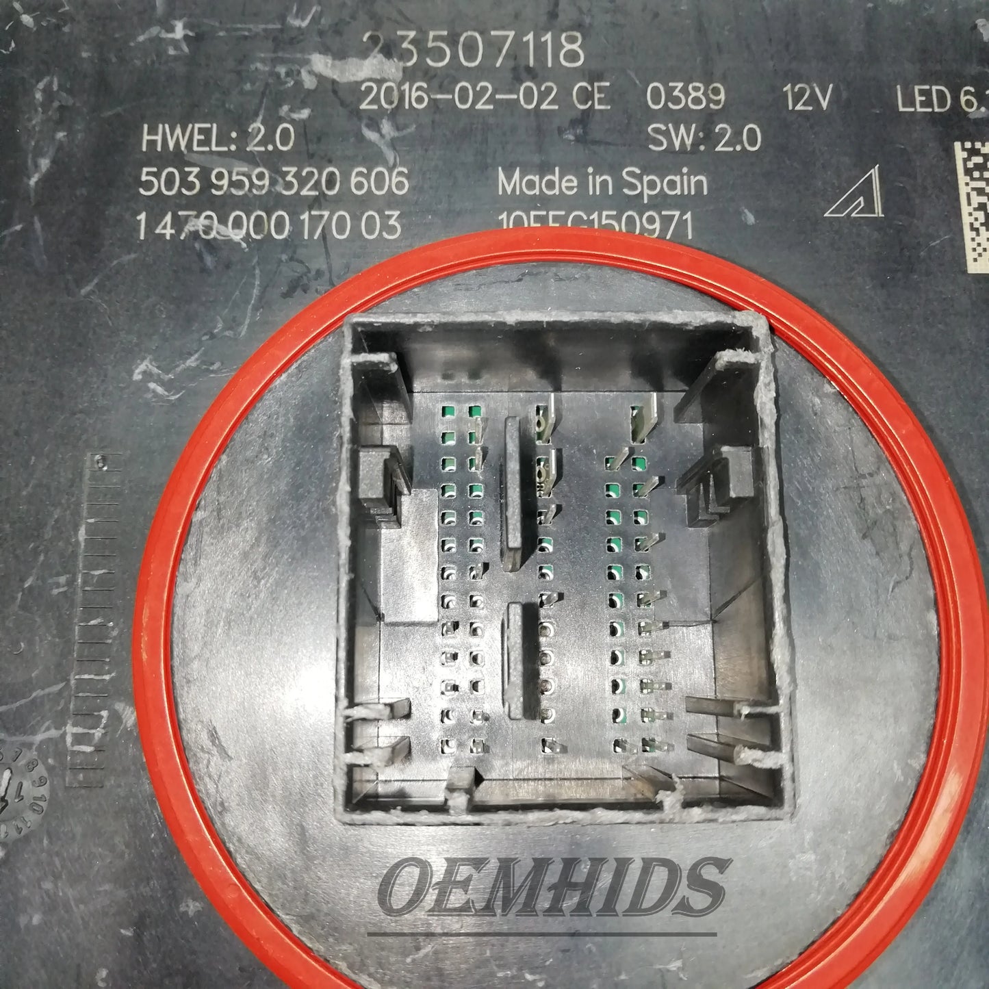 OEM Ballast 147000017003 LED 6.1 For 2016-2018 GMC Sierra 1500 LED Headlight Computer Drive Control Module Used 23507118