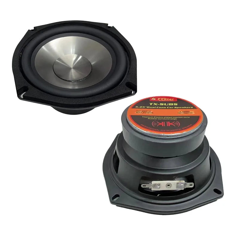 5 inch 2Pcs Car Audio Speakers Max. Power 600W Full Range Frequency Automotive Speakers 1 Set Car Stereo
