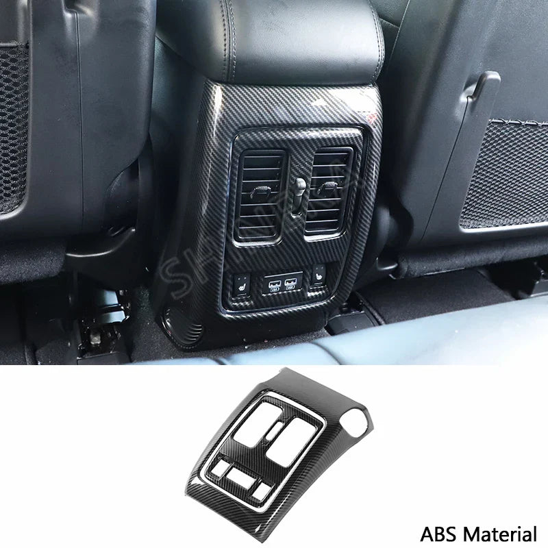 SHINEKA Carbon Fiber Grain Interior Decoration Cover for Jeep Grand Cherokee 2011 2012 2013 2014 2015 2016 2017 2018 2019 2020