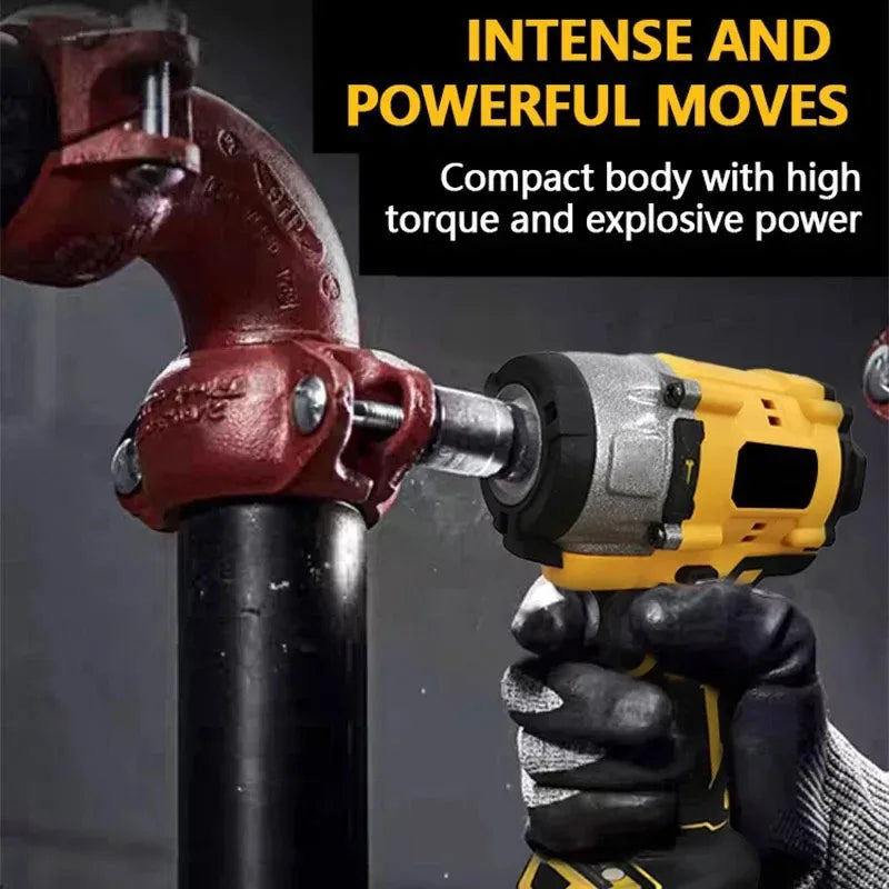 Electric Goddess Brushless Impact Electric Driver Electric Screwdriver Driver High Torque Tools for Dewalt 20V Battery power tools