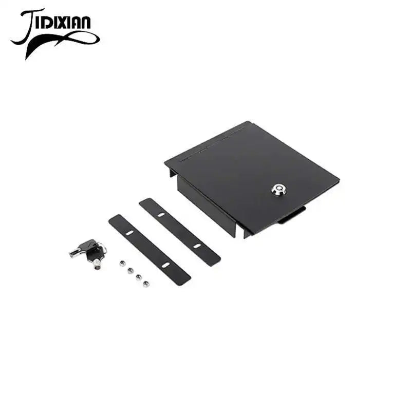 JIDIXIAN Car Armrest Safe Storage Box Cipher Lock for Jeep Wrangler JK 2007 2008 2009 2010 2011 2012 2013 2014 2015 2016 2017