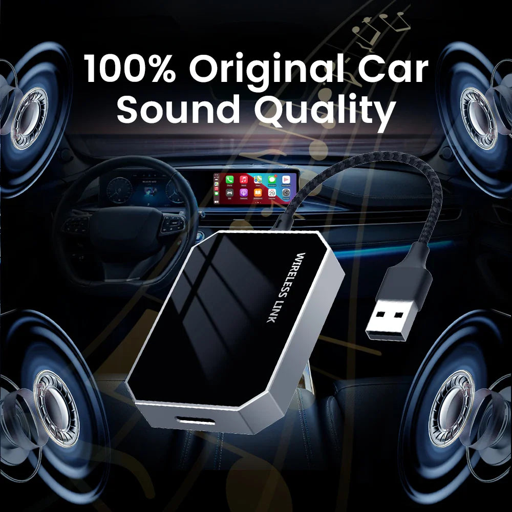 HEYINCAR For Jetour X70 X90 X95 Dashing Carbitlink Smartlink Phonelink Easy connect to Wireless CarPlay Android Auto adapter