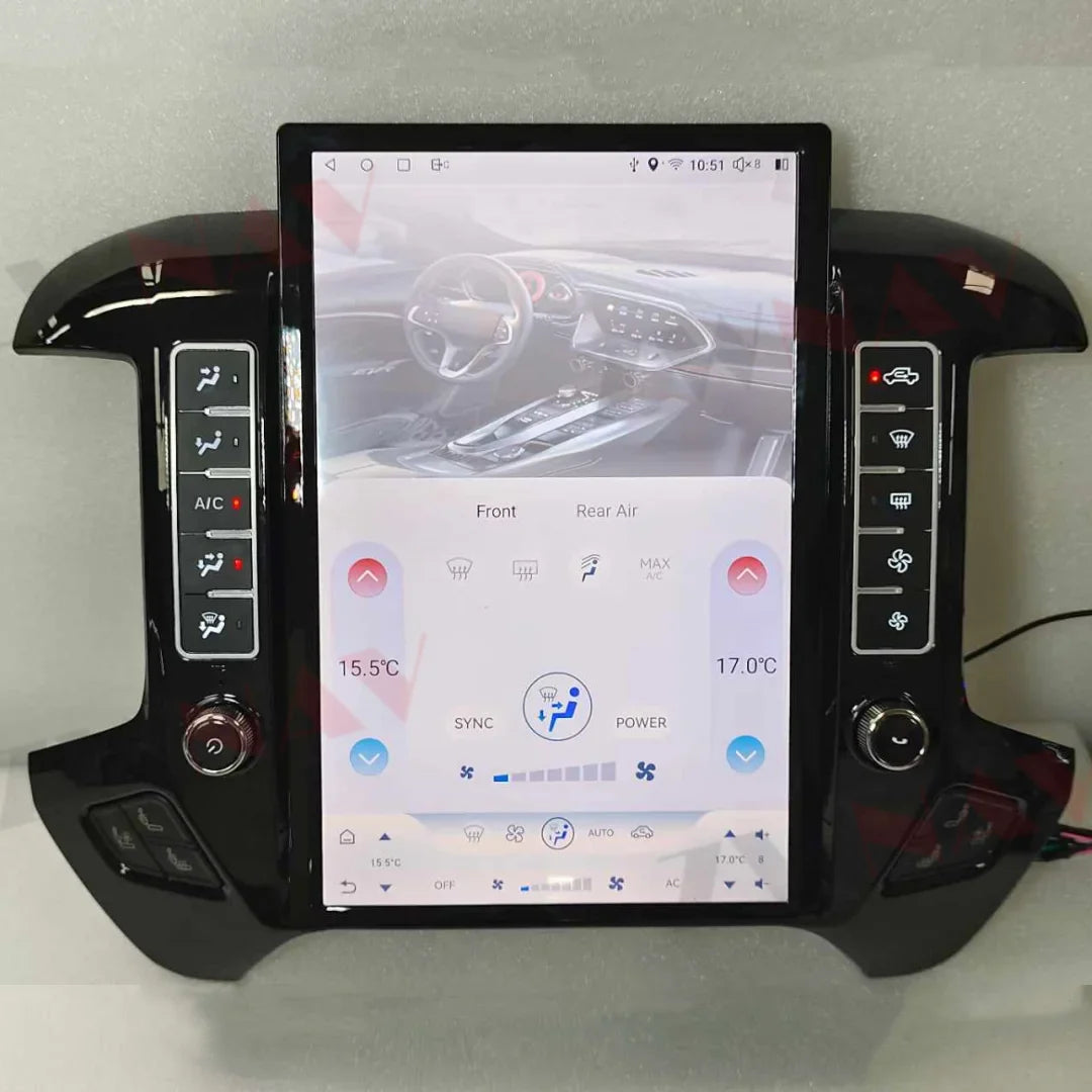 14.5" For Chevrolet Silverado GMC Sierra 2014 2015 2016 2017 2018 2019 2020 Car Radio Multimedia Player Android13 Screen Carplay