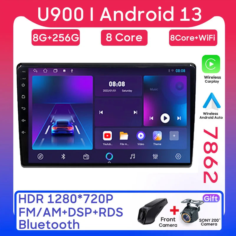 Android Radio For Fiat Ducato 3 For Peugeot Boxer 2 For Citroen Jumper 2 2006 -2022 Android Auto Rear Camera Stereo Head Unit 5G