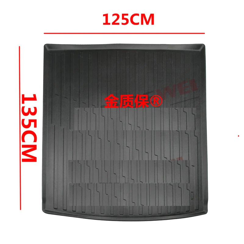 Use for 2024 GMC YUKON Chevrolet Suburban TAHOE Trunk Mat  YUKON Suburban TAHOE Trunk Waterproof Protective Pad TAHOE trunk mat