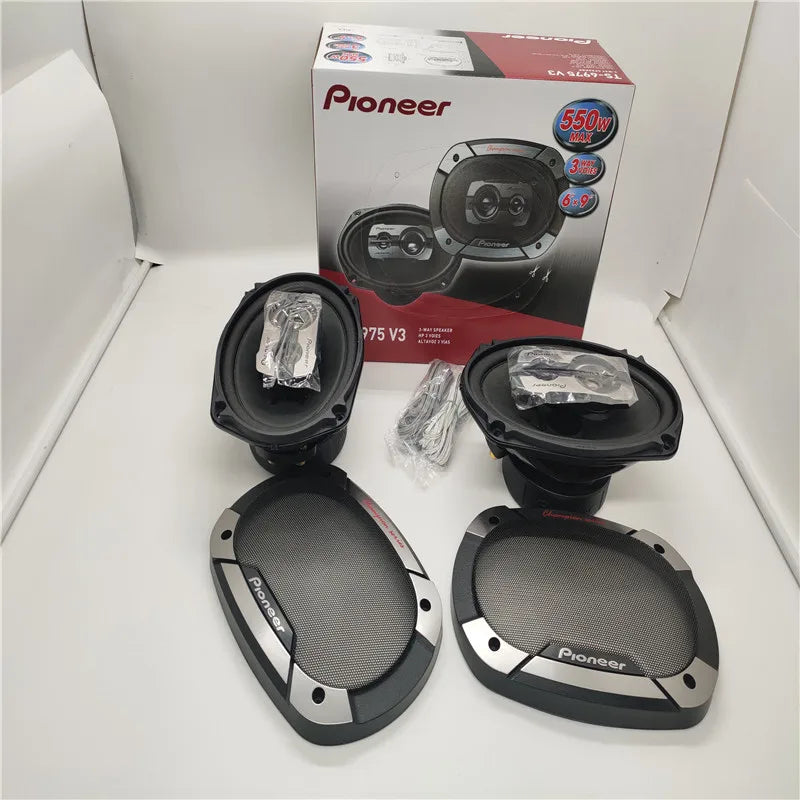 Free Shipping 1 Set Pioneer TS-6975 V3 500W MAX  80W NOM 6" x 9" 3-Way Coaxial 3-WAY 3VOIES Car Audio Speaker Made In Vietnaam