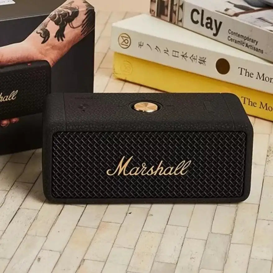 MARSHALL Emberton II Wireless Bluetooth Speaker Stereo Bass Sound Outdoor Portable Speakers, IP67 Waterproof and Dustproof