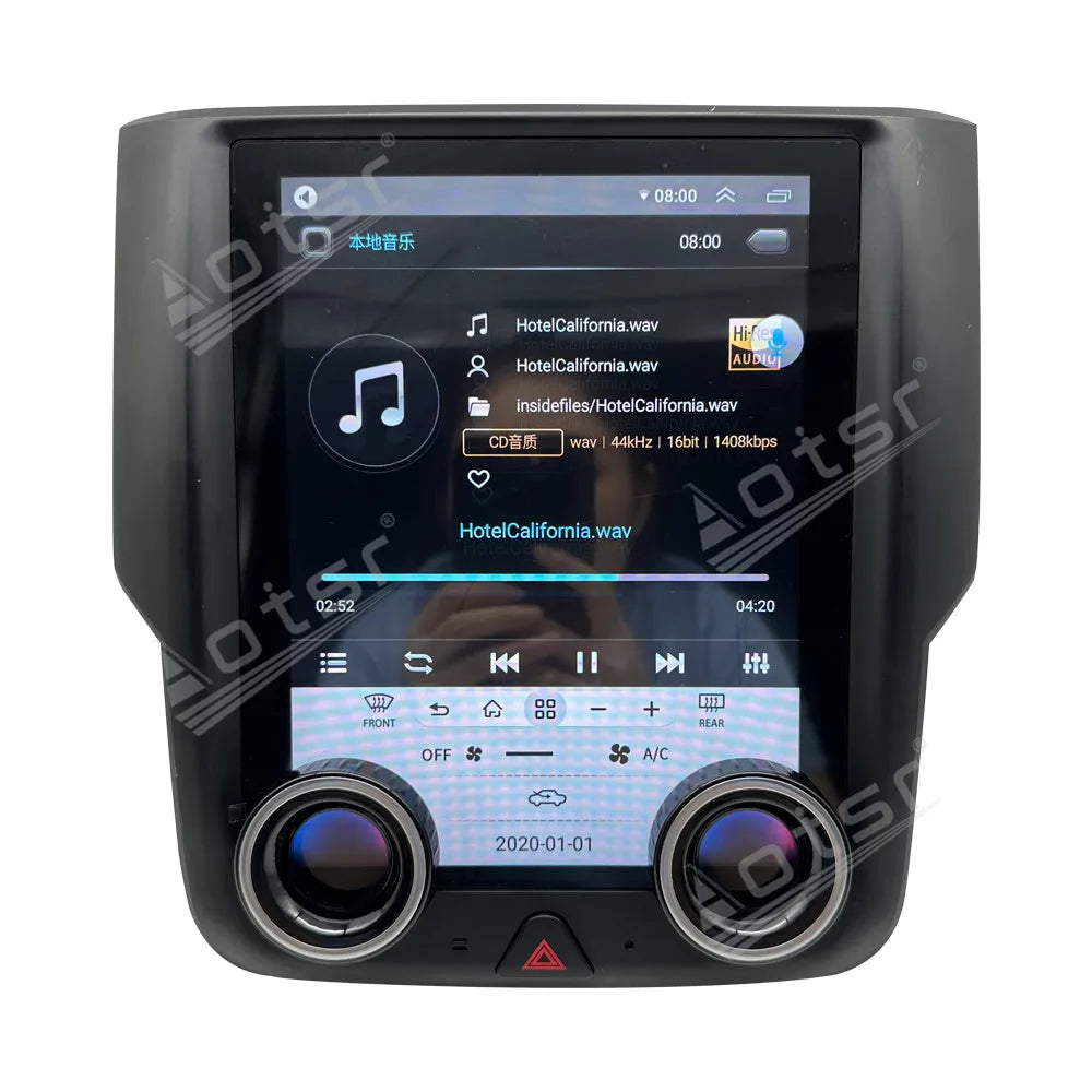 9.7inch Android Screen For Dodge Ram 1500 2500 2013-2018 Stereo Car Radio Multimedia Player 4G WIFI Auto GPS Navigation HeadUnit