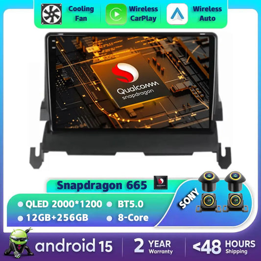 Android 15 Car Radio For Dodge Journey 2009 - 2012 GPS NAVI Multimedia Stereo Video Player Head Unit 4G WIFI BT QLED 2DIN LTE 5G