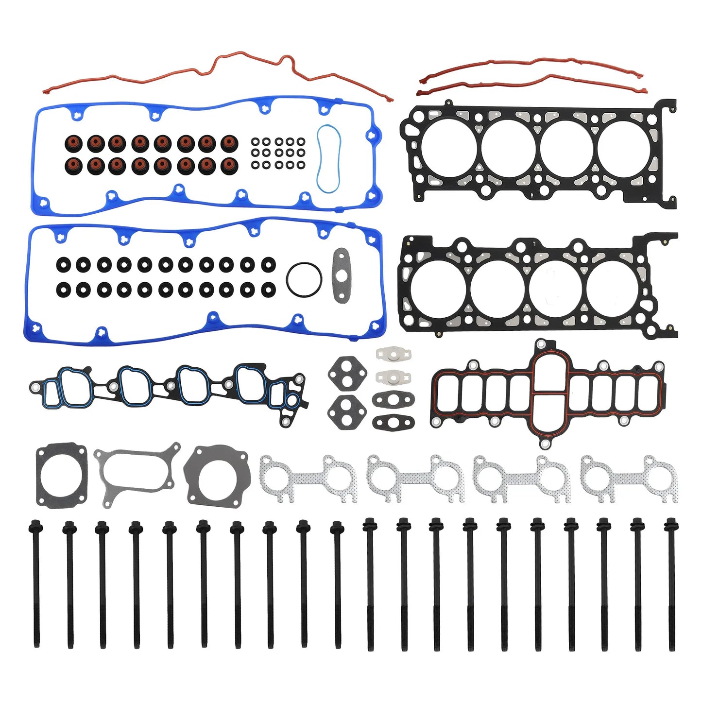 Head Gasket Set Bolts For Ford F150 Crown Victoria Lincoln Town Car 4.6L SOHC HS9792PT-8 HS9792PT-9 ES72798
