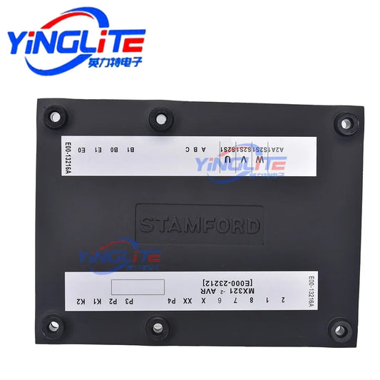 MX321 AVR Permanent Magnet Generator Voltage Regulator Stabilizer Red Flexible Tape Stamford Logo Alternator Parts