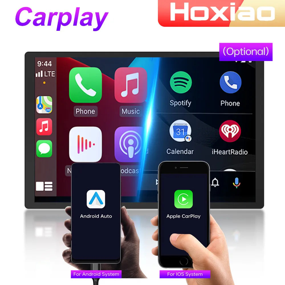13.1" Car Radio GPS 2 din Android 11 Auto Carplay  For Nissan Hyundai KIA TOYOTA Honda Multimedia Player