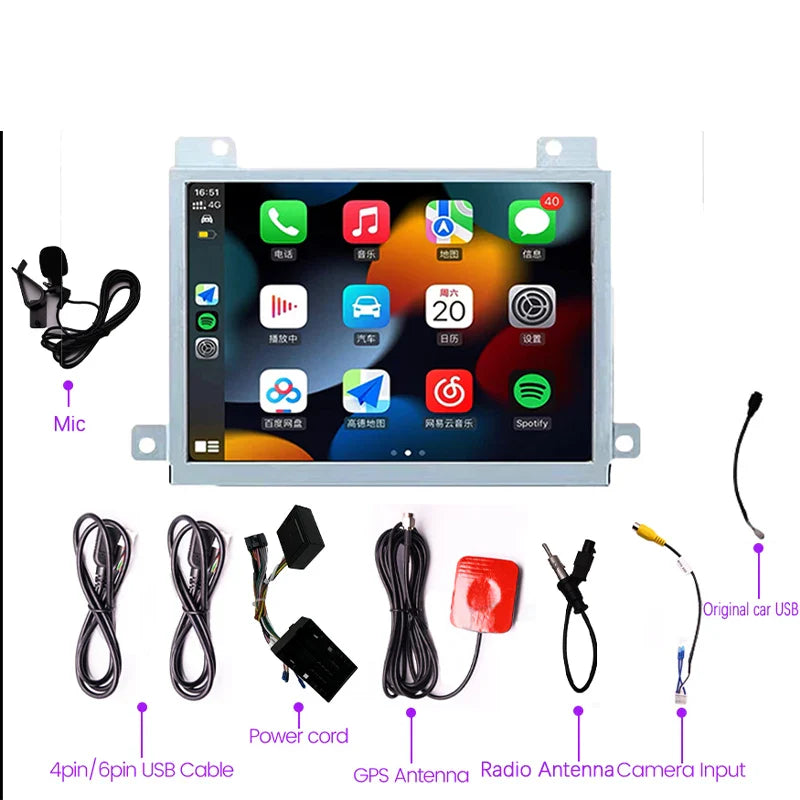 For Fiat Viaggio/Ottimo Dodge Dart 2012~2017 8Core Carplay Android13 Radio Car GPS Multimedia Player Stereo Screen Audio Navigat