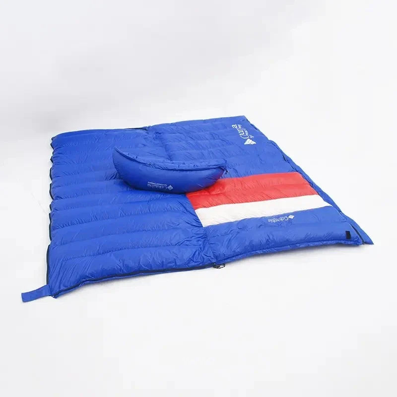 White Goose Down Sleeping Bag for Tourism Hiking Camping Emergency Sleeping Bag Trekking Supplies Sleeping Bag Nature Hike
