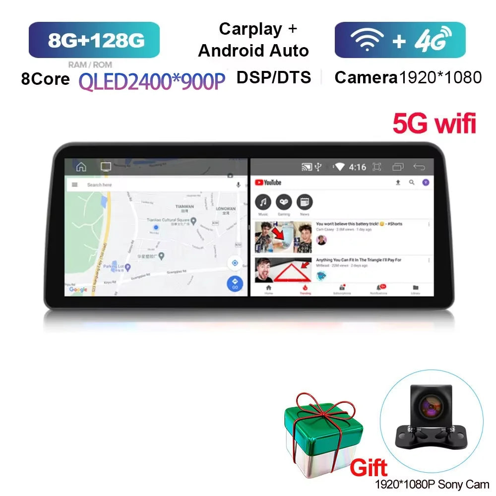 12.3inch For Suzuki Jimny JB64 JB74 2018 2019 2020 Android 14 Car Radio Player Multimedia carplay Auto