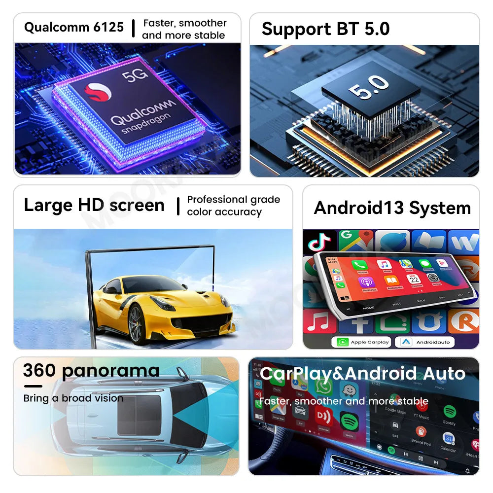 14.4" inch Android 14.0 8+256GB Tesla Screen Car Radio DSP Player For Chevrolet Silverado GMC SIERRA 2014-2018 GPS Radio Stereo