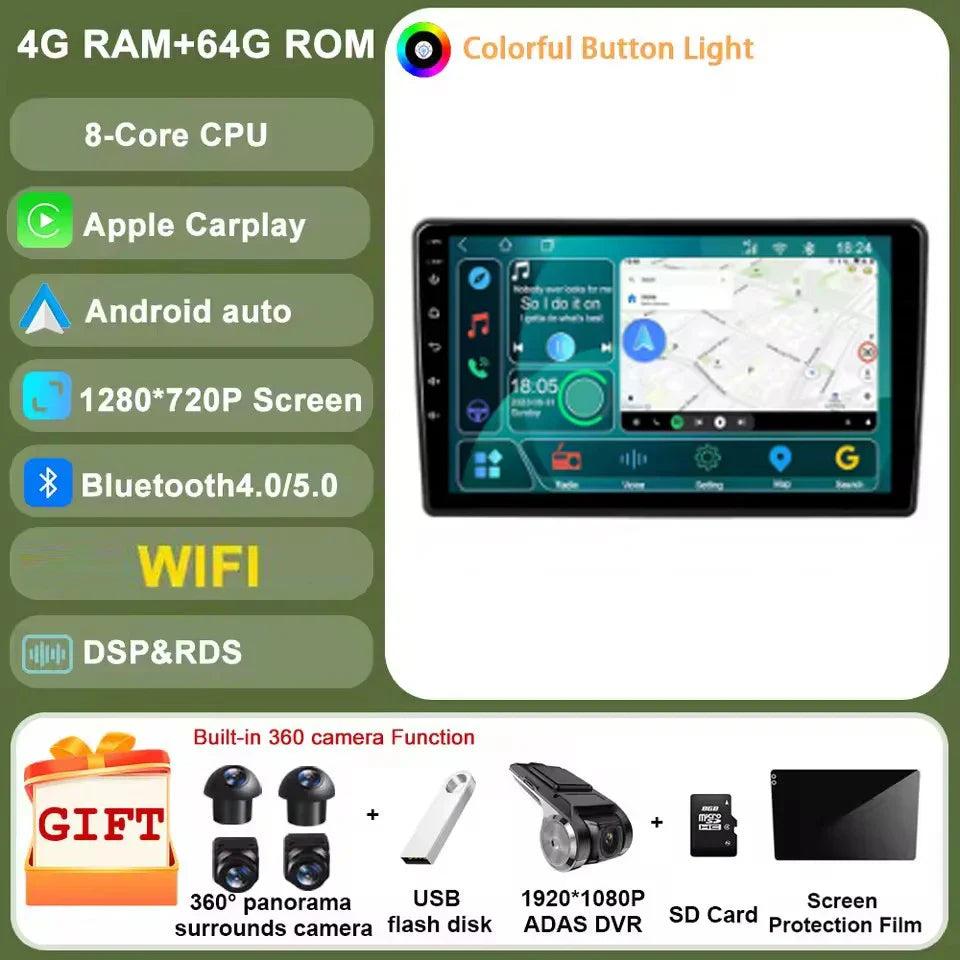 Android 14 For GMC Chevrolet Avalanche Silverado Tahoe Equinox Impala Traverse Express Traverse Car Radio Multimedia Carplay GPS