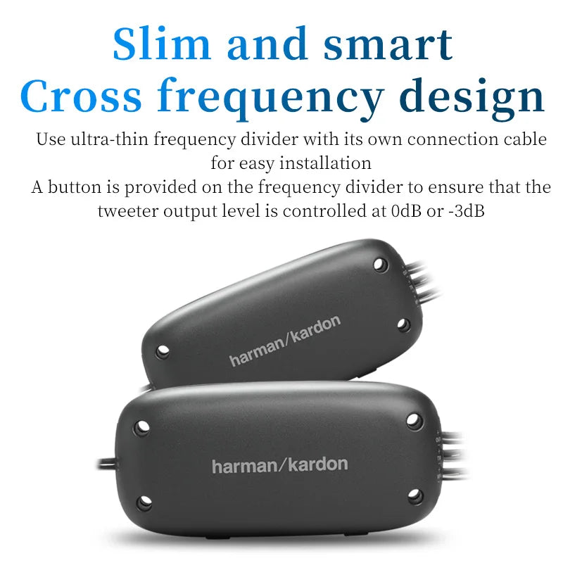 Harman Kardon Car Audio Speaker 6.5-inch Two-Director Door Speaker Fiberglass Speaker Treble Mid-Subwoofer Stereo Speaker