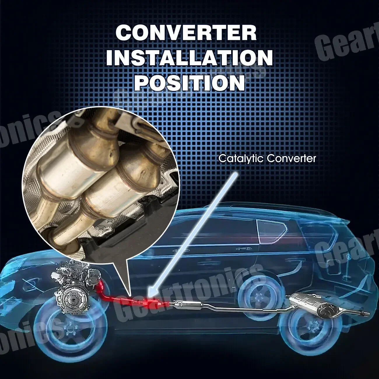 Catalytic Converter Direct Fit 2003 2004 2005 2006 2007 2008 For Toyota Corolla 1.8L  Car Exhaust Systems Mufflers Manifold