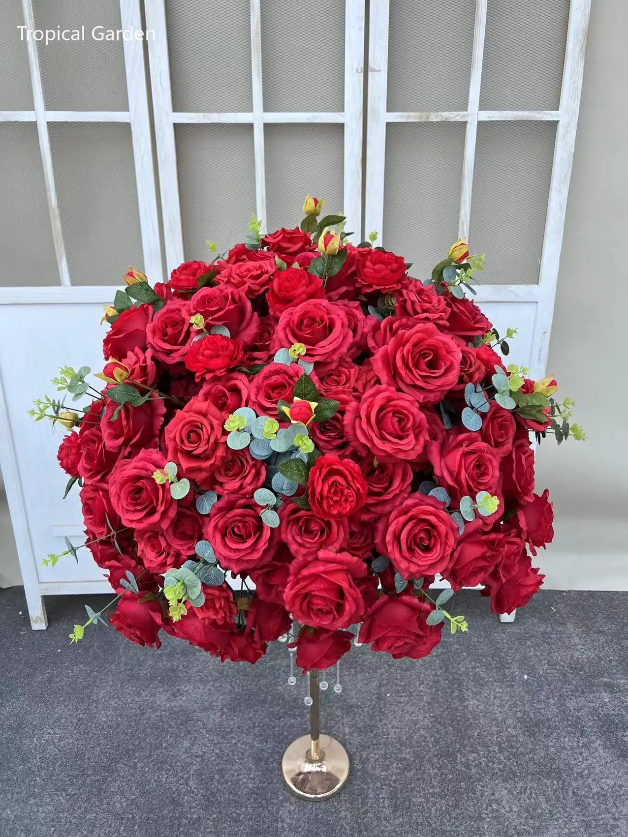 Customzied Size Artificial Flower Ball Wedding Decoration Table Centerpieces Road Lead Flower Ball Floral Arrangement Event Prop
