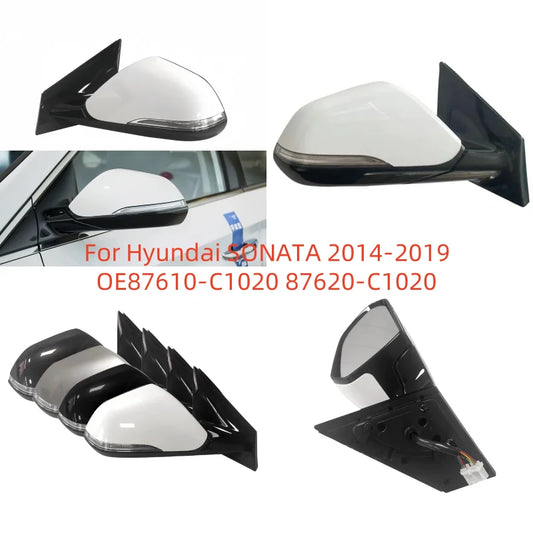 For Hyundai SONATA 2014-2019 Auto parts Electric With turn signal  rearview mirror 5-10-wire assembly OE87610-C1020 87620-C1020