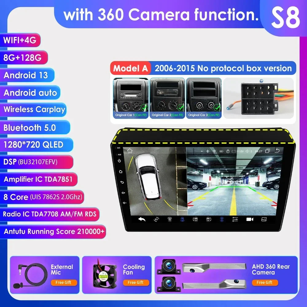 4G LTE Octa Core 9 Inch Auto Screen Stereos Carplay Android Auto for Citroen Jumper 2 Peugeot Boxer 2 Fiat Ducato 3 2006-2015