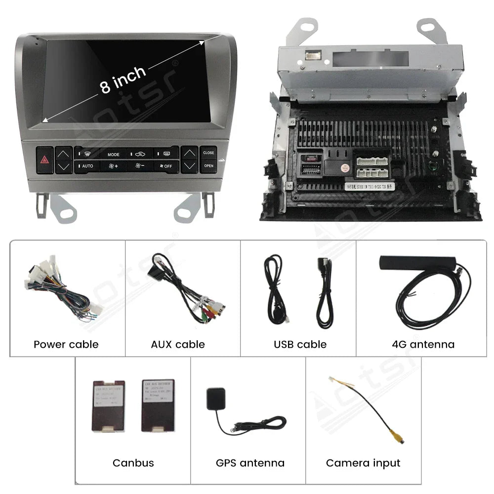 8 inch Android Car Radio Stereo multimedia Player For Lexus SC430 2001-2010 Android Car Radio Stereo Autoradio 13 Style