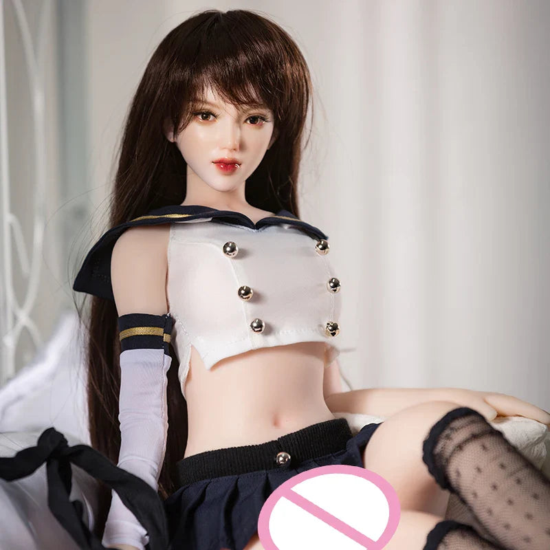 MDL 1/3 scale-60cm human doll / movable soft silicone body / resin head / man's anime doll toys / model collection store