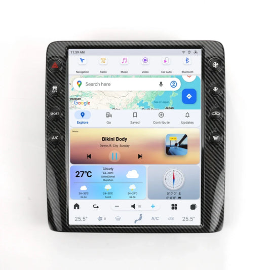 Android 13 For Dodge Challenger 2009-2013 Car GPS Player Radio Navigation Multimedia Stereo Head Unit HD Screen Qualcomm Carplay