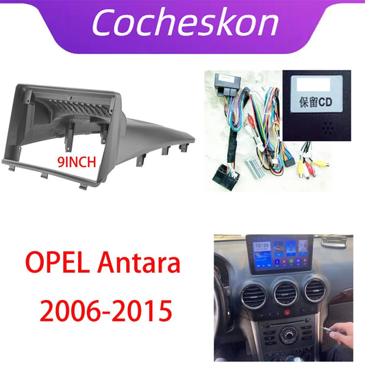 Car Fascia Frame Adapter Canbus Box Android Radio Dash Fitting Panel Kit For Opel Antara Daewoo Winstorm GMC Terrain
