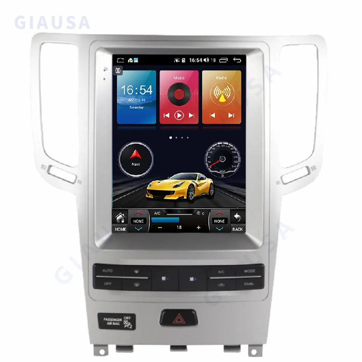 Android 12 For Infiniti GX G37 G25 G35 2008-2015 Car Radio Stereo Tesla Screen Multimedia Player Carplay Auto 8G+128G 4G