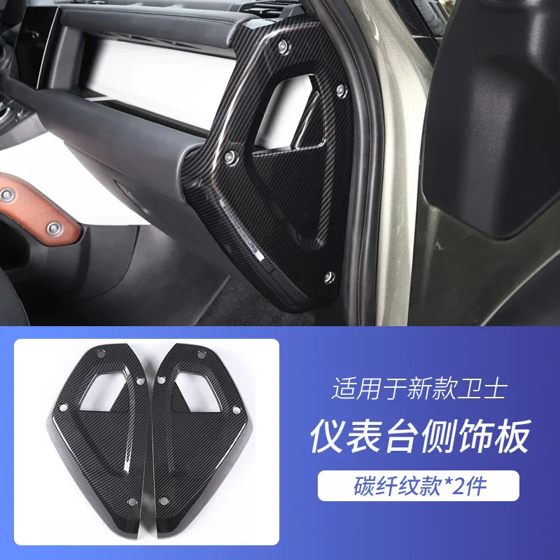 For Land Rover Defender 2020-2025 ABS instrument panel center console side decorative panel 90/110/130 interior decoration