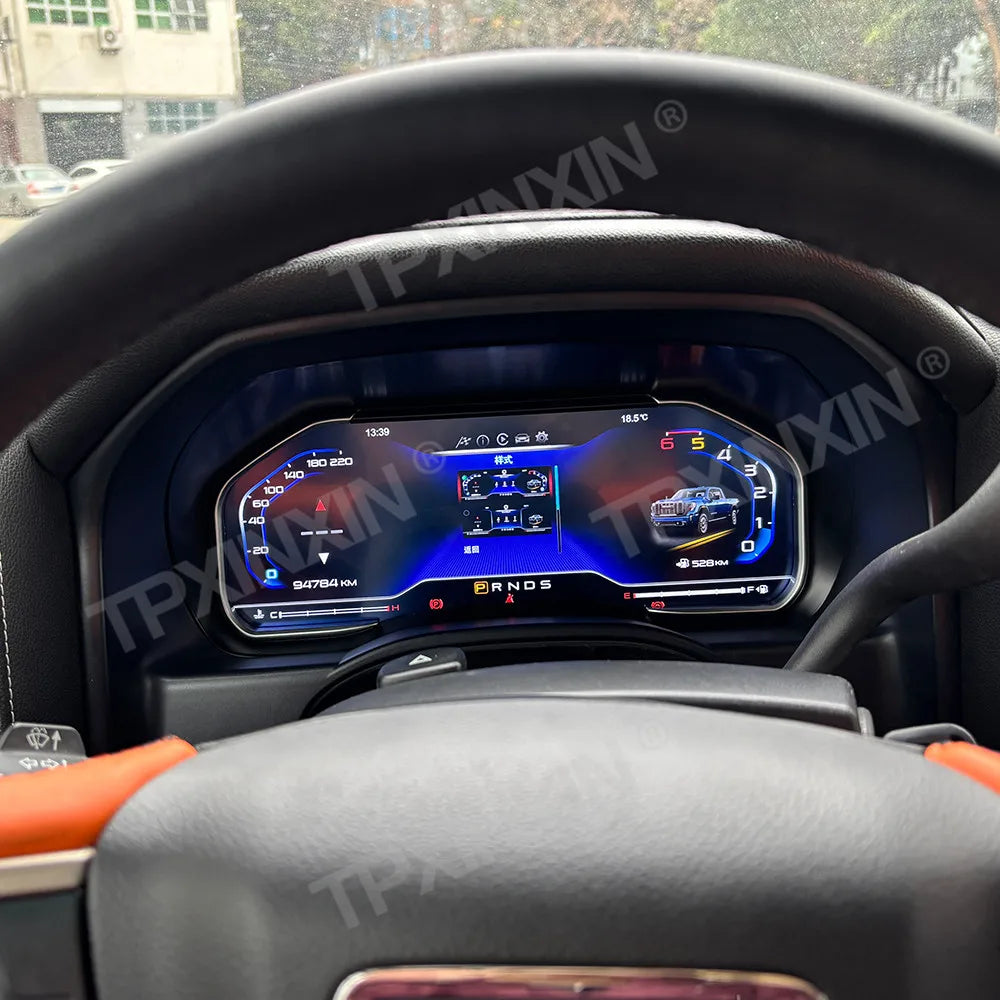 12.3‘’ Digital Performance Display Dashboard For Chevrolet Silverado GMC Tahoe Denali 2013~2019 DenaliDigital Instrument Cluster