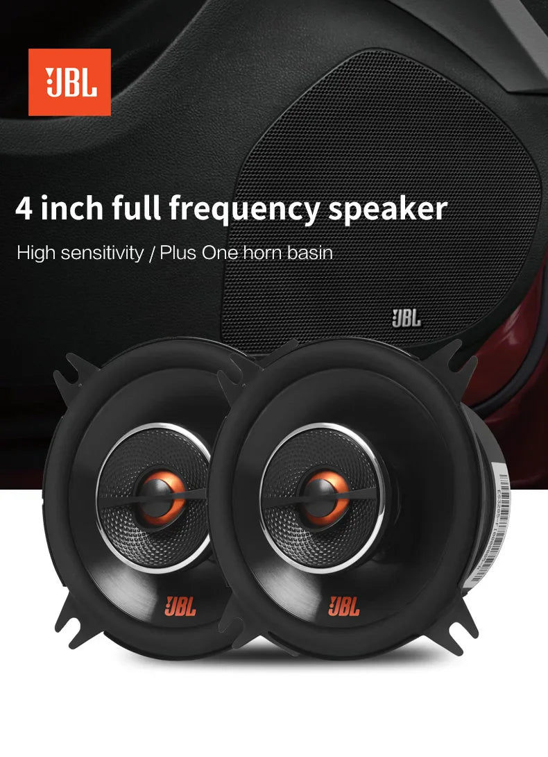 JBL 4-inch coaxial speakers 2-way audio Music stereo subwoofer Full frequency coaxial speakers