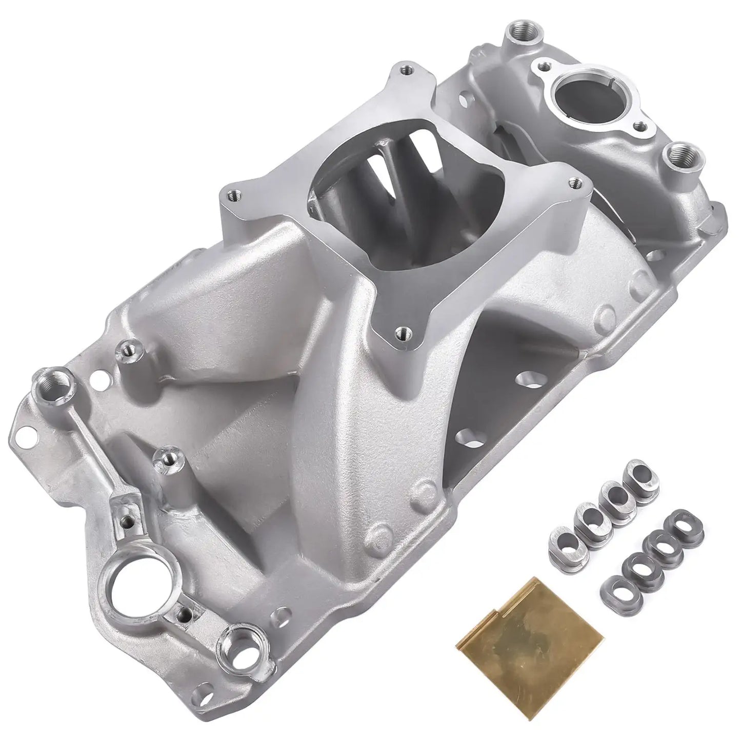 AP02 Single Plane Small Block Engine Intake Manifold for Chevy SBC 350 400 3000-7500
