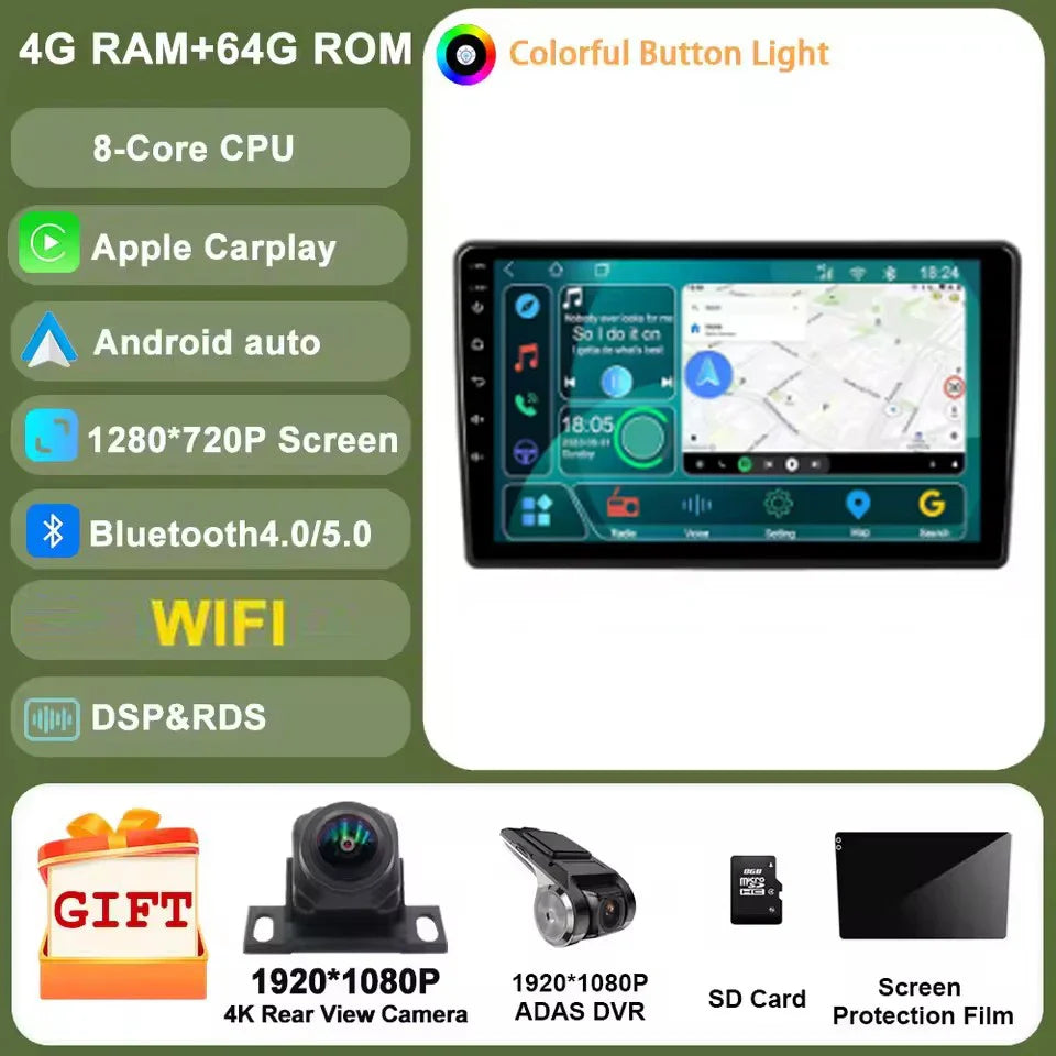 Android 14 For GMC Chevrolet Avalanche Silverado Tahoe Equinox Impala Traverse Express Traverse Car Radio Multimedia Carplay GPS