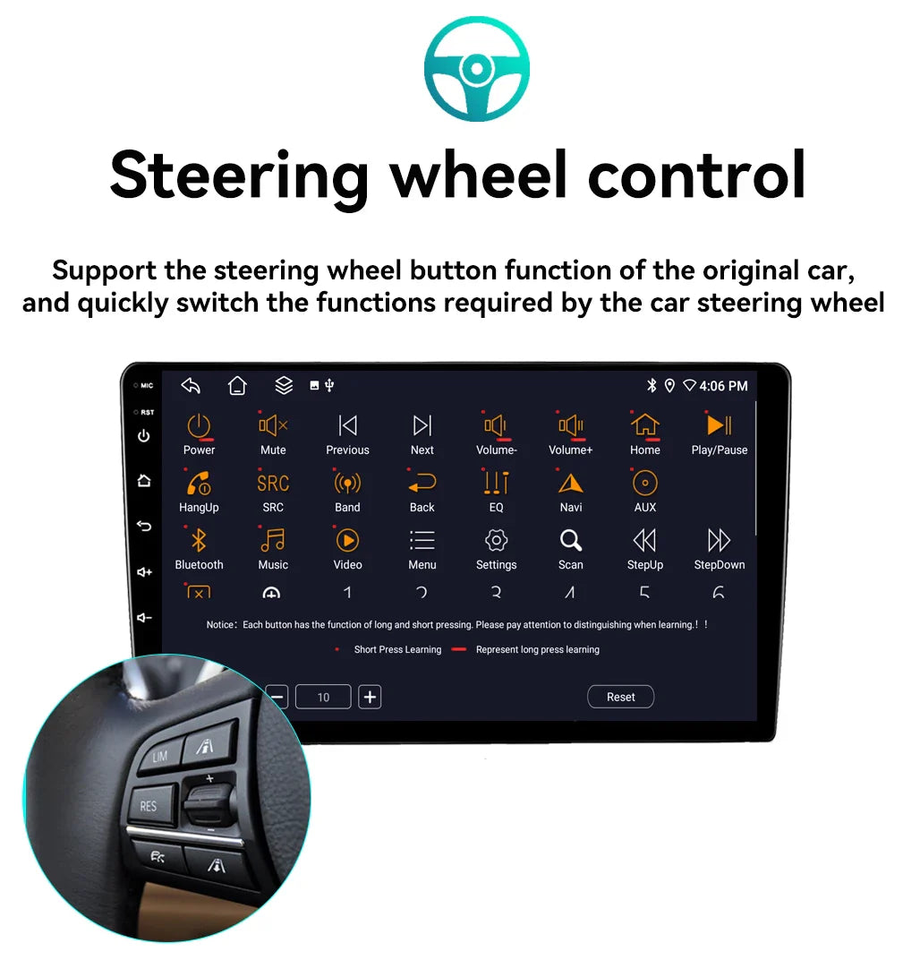 Wireless CarPlay Android Auto Car Bluetooth Radio For Peugeot 301 Citroen Elysee 2013-2018 2Din Android 14 DSP GPS FM Autoradio