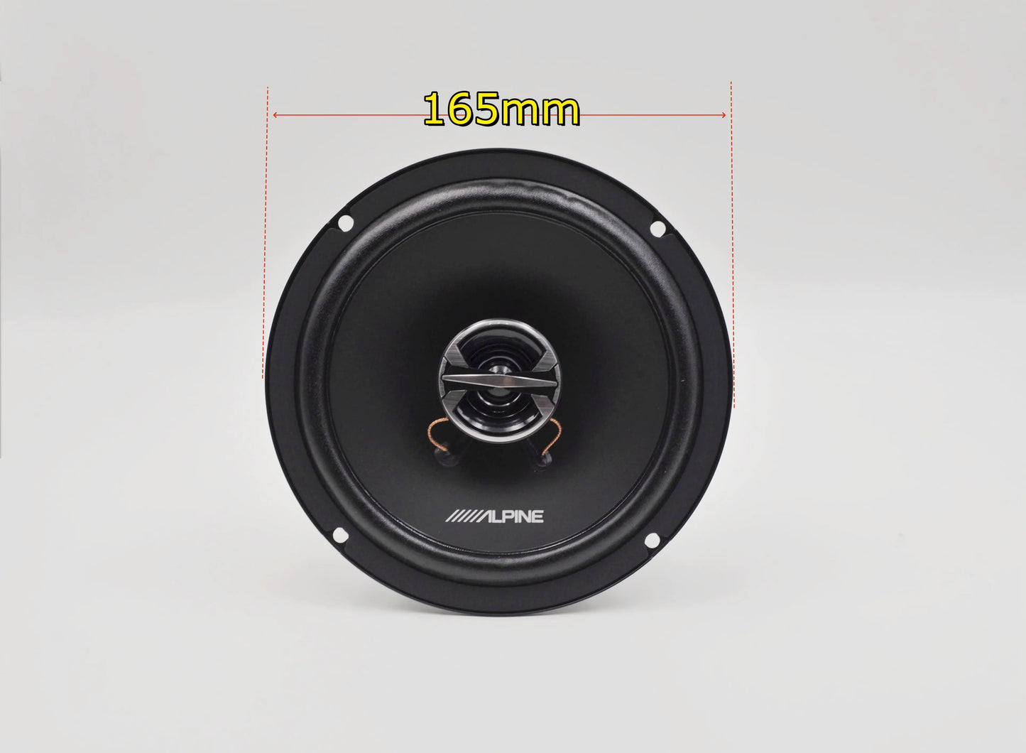 Alpine 6.5 Inch 160W 12V Car Coaxial Horn Auto Audio Music Stereo Full Range Frequency Hifi Speakers Non-destructive Installatio