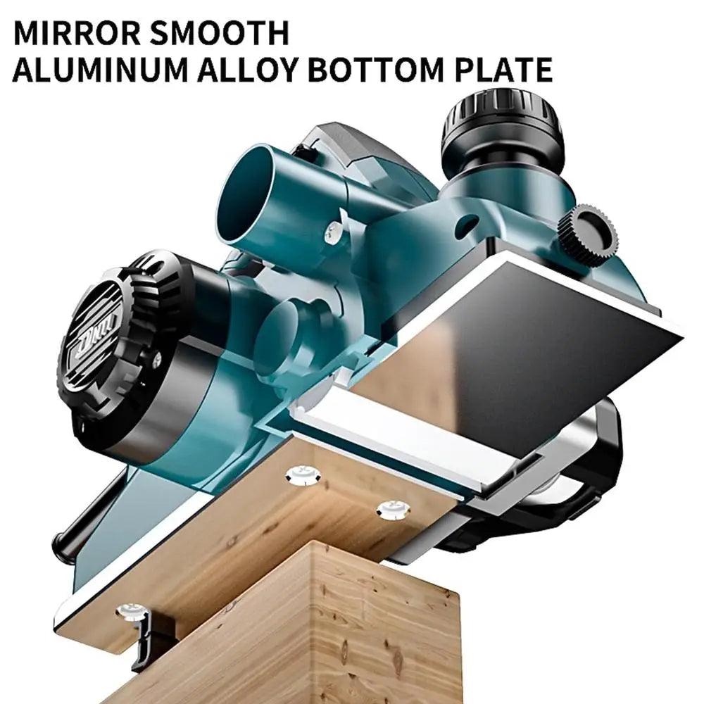 6.6amp Electric Hand Planer 17000rpm Woodworking Tool DIY Projects and Accurate Wood Shaping power tools