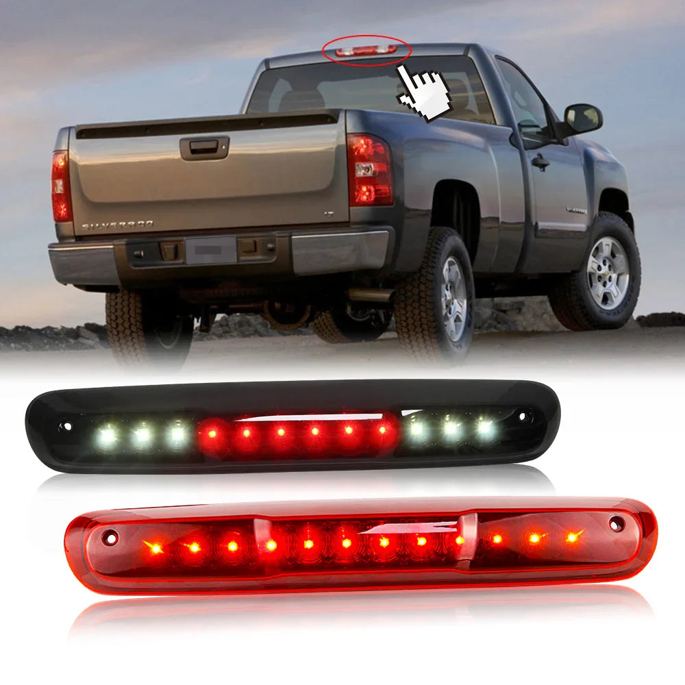 3RD Third Brake Light, Rear Tail Light Lamp for Chevy Silverado GMC Sierra 1500 2500 3500 HD 2007- 2013,For Hummer H3T 2009-2010