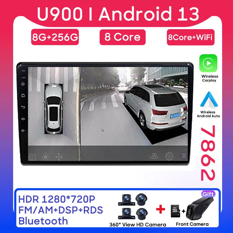 Android Radio For Fiat Ducato 3 For Peugeot Boxer 2 For Citroen Jumper 2 2006 -2022 Android Auto Rear Camera Stereo Head Unit 5G