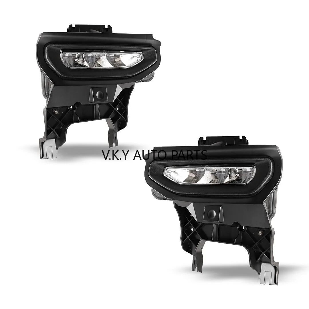 For GMC Sierra 1500 2016 2017 2018 DLAA LED Front Bumper Foglight Fog Lamps Foglamp DRL Daytime Running Light