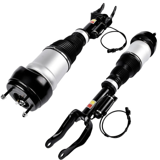 AP02 Pair Front Air Suspension Shock Absorber Struts with ADS for Mercedes-Benz M-Class W166 GL-Class X166 ML/GL 350 500