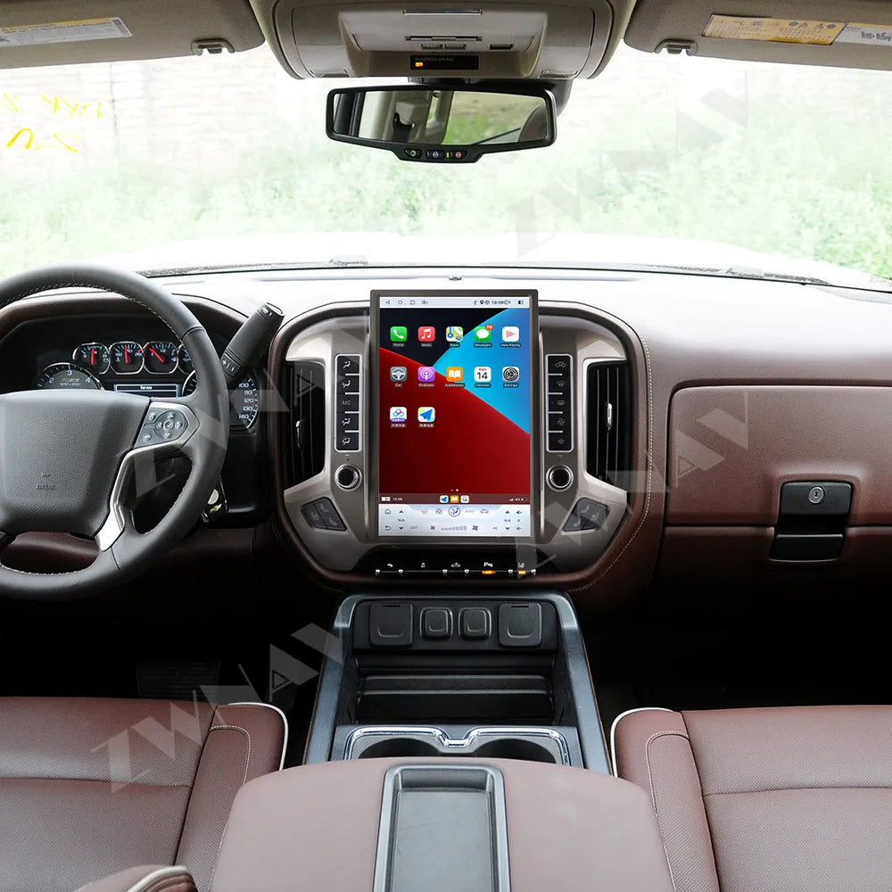 14.5" For Chevrolet Silverado GMC Sierra 2014 2015 2016 2017 2018 2019 2020 Car Radio Multimedia Player Android13 Screen Carplay