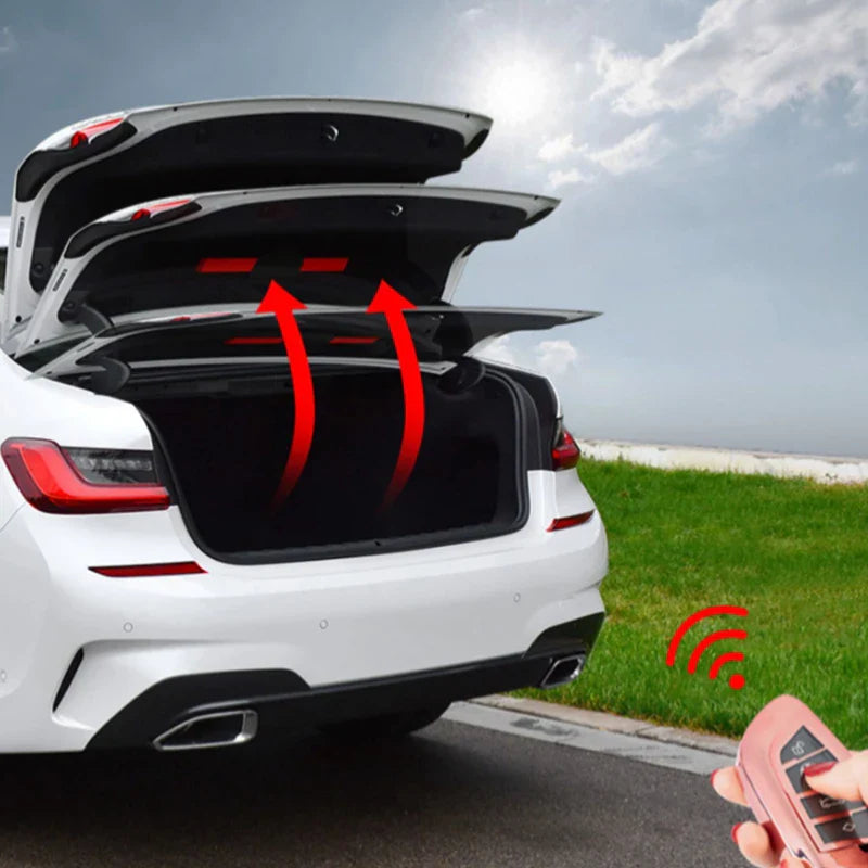 For Infiniti QX50 J50 2013~2017 Car Power Trunk Opening Electric Suction Tailgate Intelligent Tail Gate Lift Strut Modification