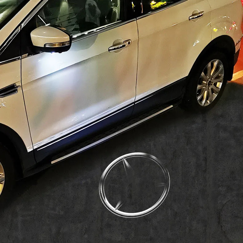 Rearview mirror projection light for Benz a b e s cla cls classe w204 w176 w204 w212 w221 Rearview mirror atmosphere light