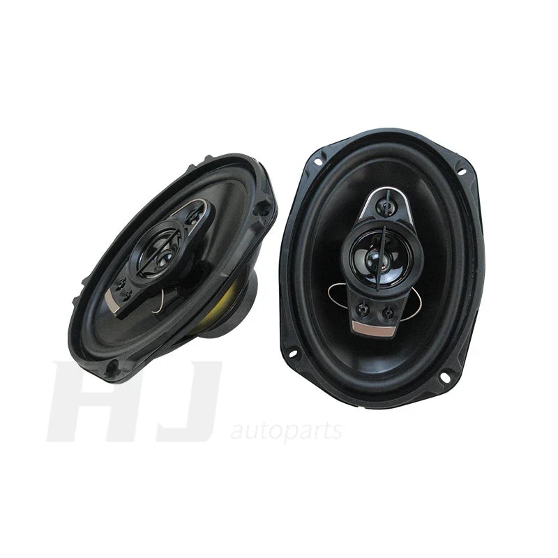 1pair Car 2-way Audio 6*9 Inch Coaxial Speaker Mid Bass Treble Coaxial Speaker Max 650w Car Radio Woofer Tweeter Horn 6x9